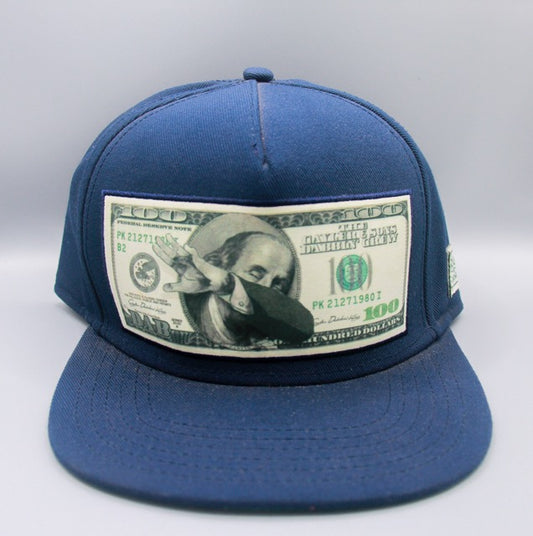 Dab-ben Navy Snapback Snapback Hat